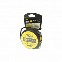 Рулетка ER-68125 10м 25мм YELLOW профессиональная Pro-Grade с держателем ЭВРИКА/1/6/48